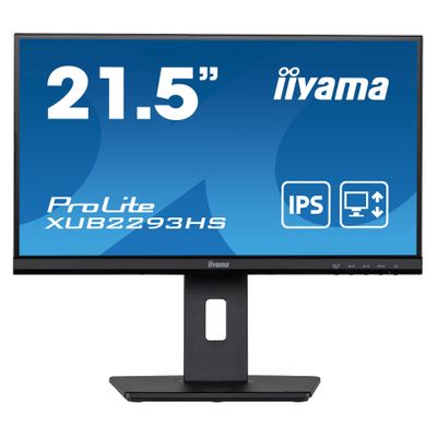 iiyama LED-Monitor ProLite XUB2293HS-B5 - 55.9 cm (21.5") - 1920 x 1080 Full HD_thumb