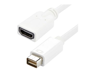StarTech.com Mini DVI auf HDMI-Adapter Kabel - Mini DVI (Stecker) (32 pin) zu HDMI (Buchse) (19 pin) - für MacBooks und iMacs - Videoanschluß - HDMI / DVI - 20 cm_1