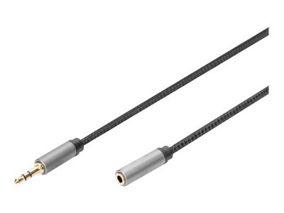 DIGITUS 3.5 mm Audio Verlängerungskabel DB-510210-018-S - 1.8 m_thumb