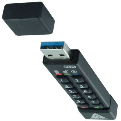 Apricorn USB-Stick Aegis Secure Key 3NX - USB 3.2 Gen 1 - 128 GB - Schwarz_3