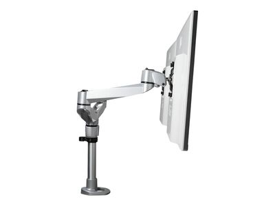 StarTech.com Desk Mount Dual Monitor Arm, Premium Articulating Monitor Arm, up to 27" VESA Mount Displays, Height Adjustable Monitor Mount, Rotating/Swivel/Tilt, Desk Clamp/Grommet, Silver - Easy & Quick Assembly (ARMDUALPS) mounting kit - adjustable arm_11