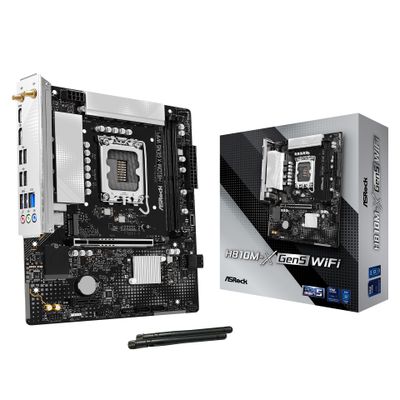 MB ASRock Intel 1851 H810M-X Gen 5 WiFi_thumb