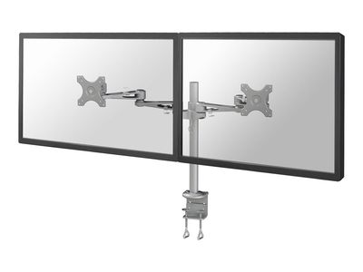 Neomounts FPMA-D935D mounting kit - full-motion - for 2 LCD displays - silver_thumb