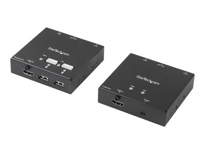 StarTech.com HDMI Cat6 extender with 4 Port USB - 1080 p - 50 m_1