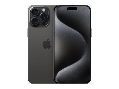 Apple iPhone 15 Pro Max - schwarzes Titan - 5G Smartphone - 256 GB - GSM_thumb
