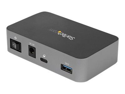 StarTech.com 4-Port USB C Hub - USB 3.1 Gen 2 (10Gbps) - 3x USB-A & 1x USB-C - Powered - Universal Power Adapter Included (HB31C3A1CS) - hub - 4 ports_4