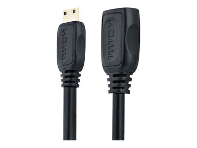 StarTech.com 13cm High-Speed HDMI-Kabel - HDMI auf HDMI Mini - Buchse/Stecker - HDMI / Mini HDMI Adapterkabel - HDMI-Adapter - 1.3 cm_1