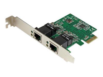 StarTech.com Dual Port Gigabit PCI Express Server Network Adapter Card - 1 Gbps PCIe NIC - Dual Port Server Adapter - 2 Port Ethernet Card (ST1000SPEXD4) - network adapter - PCIe - Gigabit Ethernet x 2_2