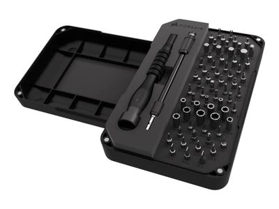 CORSAIR PC DIY Precision Toolkit - Schraubendreher mit Bit-Satz - 67 Stücke_thumb