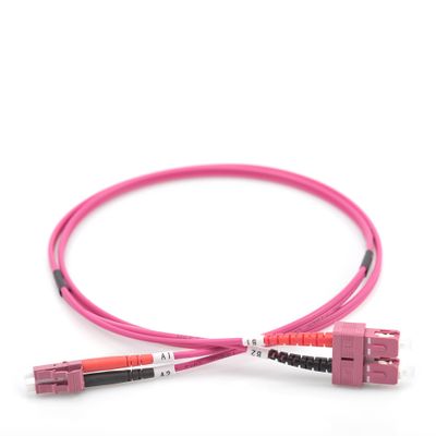 DIGITUS LWL Multimode Patchkabel - 2 m - Pink_2