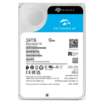 Seagate SkyHawk AI Interne Festplatte 24 TB 7200 RPM 512 MB 3.5" Serial ATA III_4