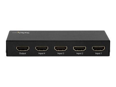 StarTech.com HDMI 2.0 Switch - 4 Port - 4K 60Hz - HDMI Automatic Video Switch Box - Multi Port Hub w/ 1 In 4 Out Functionality (VS421HD20) - video/audio switch - 4 ports_3