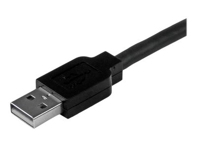 StarTech.com 15m / 50 ft Active USB 2.0 A to B Cable - Long 15 m USB Cable - 50 ft USB Printer Cable - 1x USB A (M), 1x USB B (M) - Black (USB2HAB50AC) - USB cable - USB Type B to USB - 15 m_4
