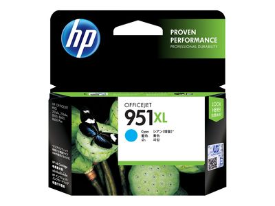 HP 951XL - High Yield - cyan - original - ink cartridge_thumb