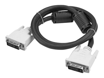 StarTech.com DVI-D Dual Link Kabel 3m (Stecker/Stecker) - DVI 24+1 Pin Monitorkabel Dual Link - DVI Anschlusskabel mit Ferritkernen - DVI-Kabel - 3 m_2