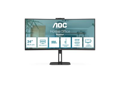 AOC LED Curved-Display CU34V5C - 86.4 cm (34") - 3440 x 1440 UWQHD_thumb