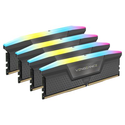 CORSAIR RAM Vengeance RGB - 64 GB (4 x 16 GB Kit) - DDR5 6000 DIMM CL36_thumb