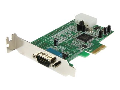StarTech.com 1 Port Serielle PCI Express RS232 Adapter Karte - Serielle PCIe RS232 Kontroller Karte - PCIe zu Seriell DB9 - 16550 UART - Niedrigprofil-Erweiterungskarte - Windows & Linux (PEX1S553LP) - Serieller Adapter - PCIe - RS-232_thumb