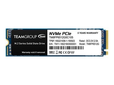 Team Group SSD MP33 - 512 GB - M.2 2280 - PCIe 3.0 x4 NVMe_thumb