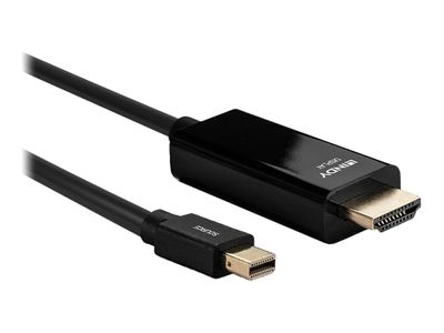 Cable Lindy mini DP to HDMI 2m Black_3