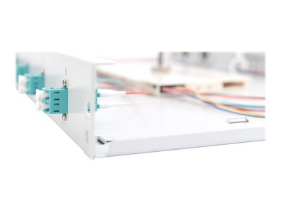 DIGITUS Professional fiber-optic splice box - 1U - 19"_6