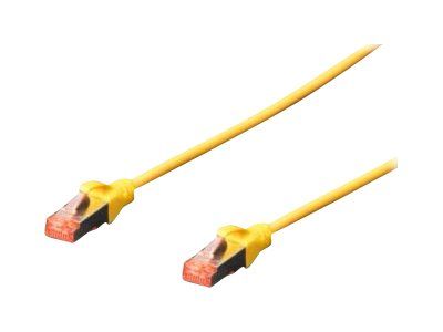 DIGITUS Patch Cable - Patch-Kabel - 10 m - Gelb, RAL 1018_thumb