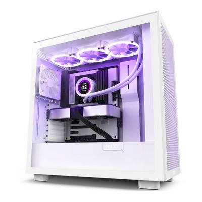 Case NZXT H7 Flow White Midi ATX (2024)_1