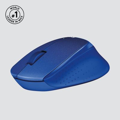 Logitech Maus M330 Silent Plus - Blau_5