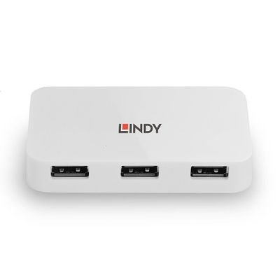 Lindy 43143 Schnittstellen-Hub USB 3.2 Gen 1 (3.1 Gen 1) Type-A 5000 Mbit/s Weiß_3
