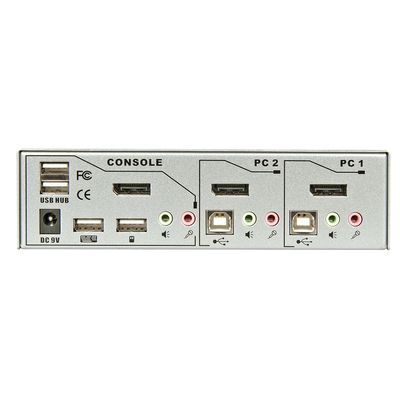 Lindy 39304 Tastatur/Video/Maus (KVM)-Switch Silber_2