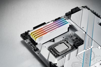 Klevv 32GB (2X16GB) 6000MHz CL28 DDR5 GAMING RAM MODULE 28-36-36-76 1.4V URBANE V RGB WHITE KIT_13