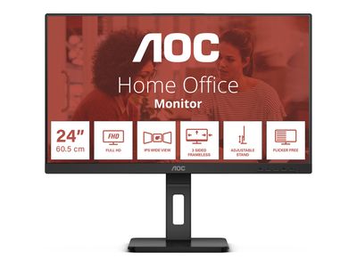 AOC LED monitor E3 24E3QAF - 60.5 cm (23.8") - 1920 x 1080 Full HD_thumb