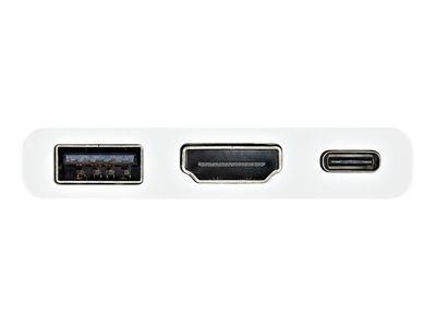 StarTech.com USB-C to HDMI adapter - USB-C male/HDMI/USB-A/USB-C female - 60 mm_2