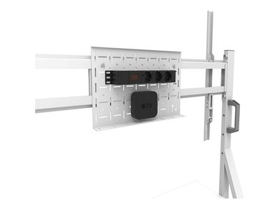 Neomounts Move Go FL50-525WH1 cart - for flat panel - white_10