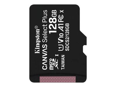 Kingston Flash-Speicherkarte Canvas Select Plus - microSDXC UHS-I - 128 GB_thumb