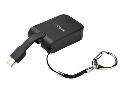 StarTech.com Compact USB C to HDMI Adapter - 4K 30Hz USB Type-C to HDMI Video Display Converter w/ Keychain Ring- Thunderbolt 3 Compatible - Videoschnittstellen-Converter - HDMI / USB_2