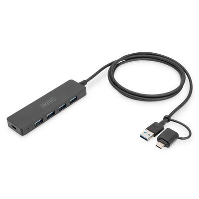 DIGITUS USB 3.0 Hub DA-70236 - 4 Ports_thumb