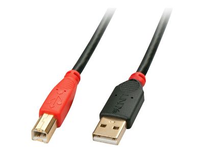 Cable Lindy USB 2.0 to USB-B 15m Black_thumb