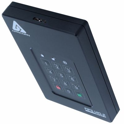 Apricorn Aegis Fortress L3 2 TB USB Type-A to USB Type-C 3.2 Gen 1 (3.1 Gen 1) Black_4