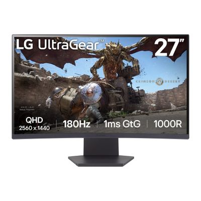 LG UltraGear 27GS60QX-B - LED-Monitor - gebogen - QHD - 68.4 cm (27") - HDR_thumb