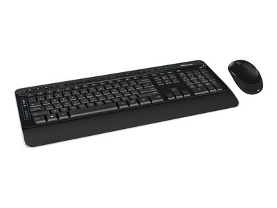 Microsoft Tastatur- und Maus-Set Wireless Desktop 3050 - Schwarz_thumb