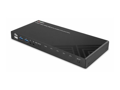 Lindy - KVM-/Audio-/USB-Switch - HDMI 4K60, USB 3.0 - 4 Anschlüsse_2