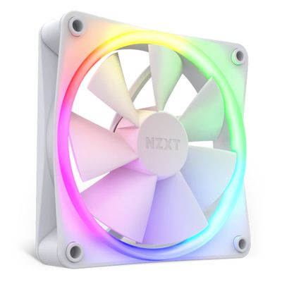 Case Acc NZXT F120 RGB Series Fan White_2