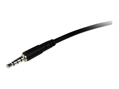 StarTech.com 1m 3.5mm 4 Position TRRS Headset Extension Cable - M/F - audio Extension Cable for iPhone (MUHSMF1M) - headset extension cable - 1 m_3