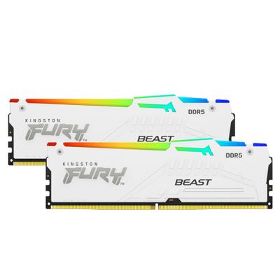 RAM Kingston D5 5600 64GB C40 FURY Beast W RGB K2_thumb