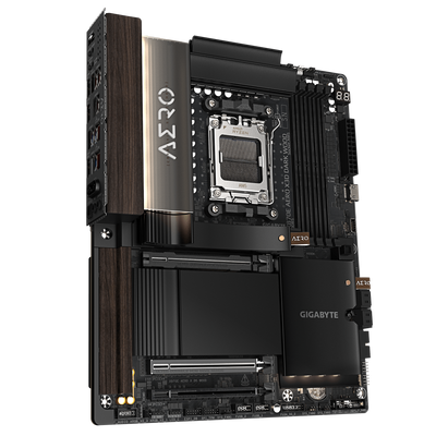 GIGABYTE Mainboard X870E AERO X3D DARK WOOD - ATX - Socket AM5 - AMD X870E_3