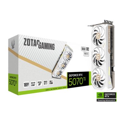 VGA Zotac RTX5070TI 16GB Solid Core OC white_5