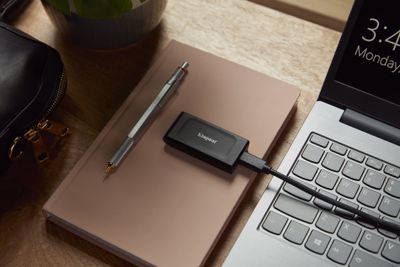 Kingston external hard drive XS1000 - 1 TB - USB 3.2 Gen 2 - black_7