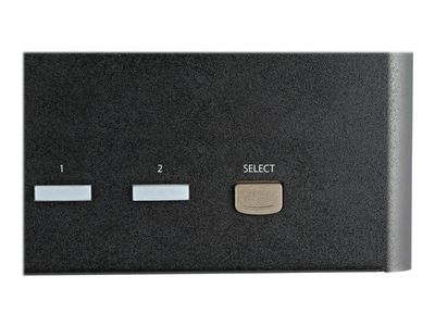 StarTech.com 2 Port Quad Monitor DisplayPort KVM Switch - 4K 60 Hz UHDR - DP 1.2 KVM Switch mit USB 3.0 Hub mit 2x USB 3.0(5 Gbit/s) und 4x USB 2.0 HID Anschlüssen, Audio - Hotkey - TAA (SV231QDPU34K) - KVM-/Audio-Switch - 2 Anschlüsse - TAA-konform_5