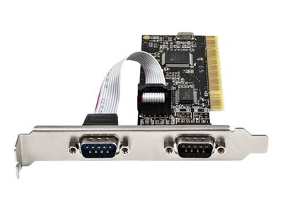 StarTech.com RS232 PCI Karte - PCI auf 2 Serielle Port-Karte - PCI 2-Port DB9 Serielle Controller-Karte RS232 - Schnittstellenkarte - PCI Expansion - Erweiterungskarte für Desktops (PCI2S1P2) - Serieller Adapter - PCIe - RS-232 x 2_4